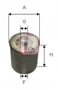 Фільтр паливний MB "12 "04>> SOFIMA S4121NR