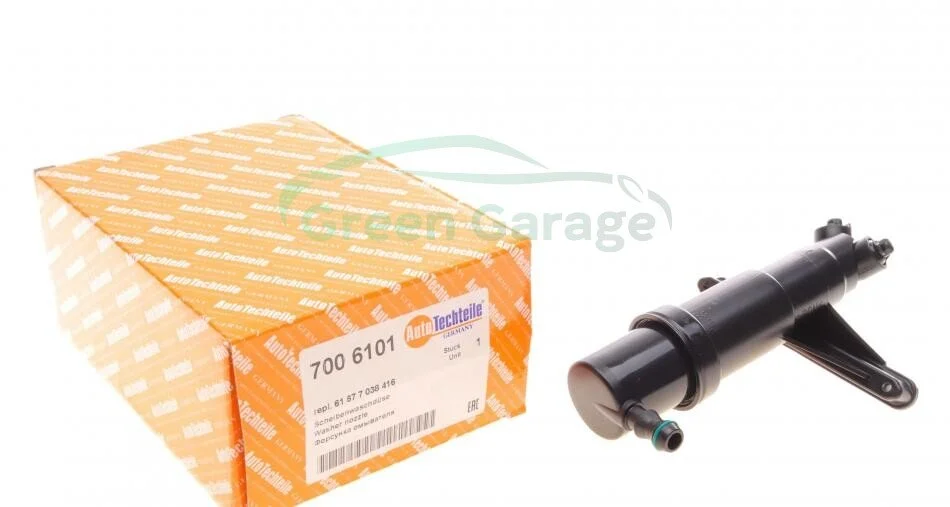 Форсунка фароомивача, права AUTOTECHTEILE 700 6101 (фото 1)