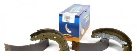 Комплект гальмівних колодок KAMPOL K716