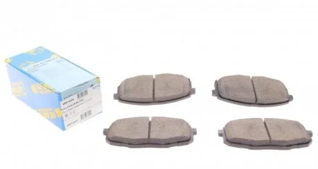 Комплект гальмівних колодок KAVO KBP4004