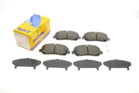 Комплект гальмівних колодок METELLI 22-0969-1