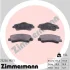 Колодки гальмівні дискові ZIMMERMANN 25250.190.1 (фото 5)