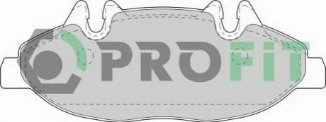 Колодки гальмівні дискові PROFIT 50001493