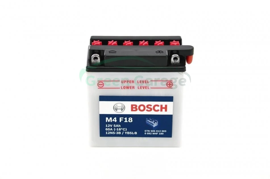 Акумуляторна батарея 5A BOSCH 0092M4F180 (фото 1)