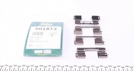 Комплект приладдя, накладка дискового гальма FRENKIT 901813