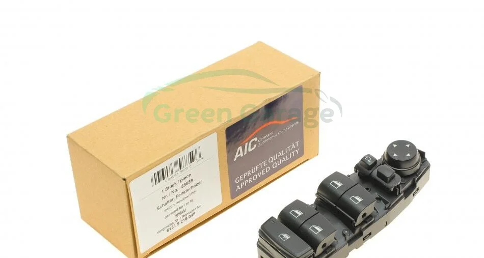 Кнопка стеклоподъемника (L) BMW X1 (E84) 09-15 (блок) AIC 58859 (фото 1)