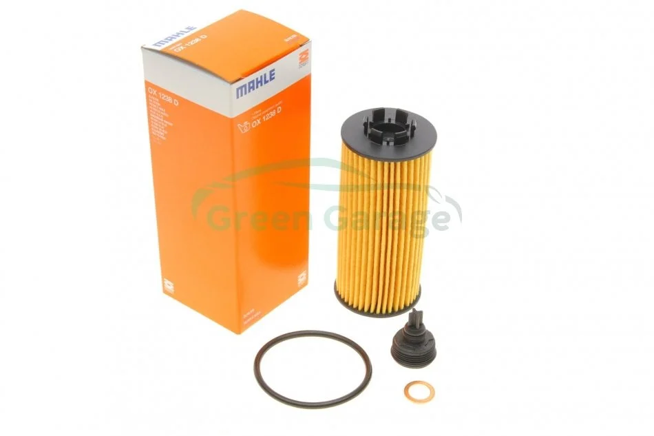 Фильтр масляный BMW X1 (F48), X2 (F39) 1.5-2.0 17- (пр-во KNECHT-MAHLE) MAHLE / KNECHT OX1238D (фото 1)