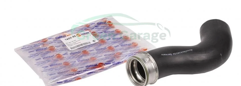 Патрубок интеркулера (нижний) (R) VW T5 2.0TDI 09- (1450.85) AUTOTECHTEILE 314 5085 (фото 1)