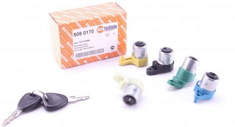 Сердцевина замка (к-кт 5 шт) Renault Kangoo 97- AUTOTECHTEILE 505 0170