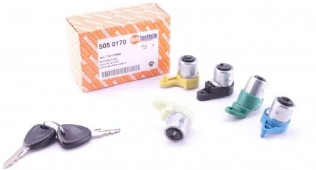Сердцевина замка (к-кт 5 шт) Renault Kangoo 97- AUTOTECHTEILE 505 0170