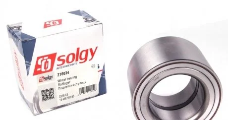 Подшипник ступици (передней/задней) Iveco 89-06 SOLGY 216034