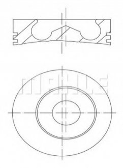 Поршень Mahle FORD MAHLE / KNECHT 0148201