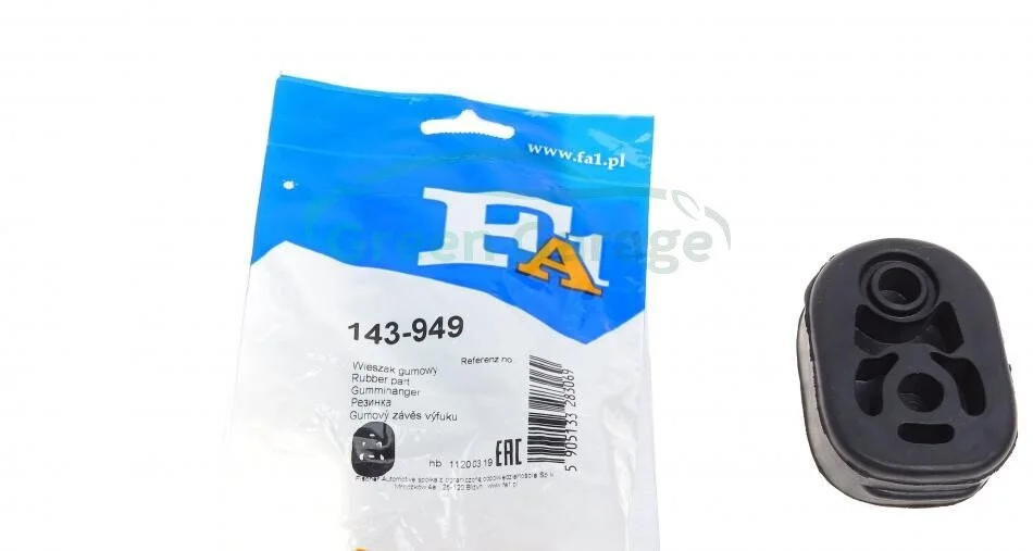 Кріплення гумове Fischer Automotive One (FA1) 143949 (фото 1)