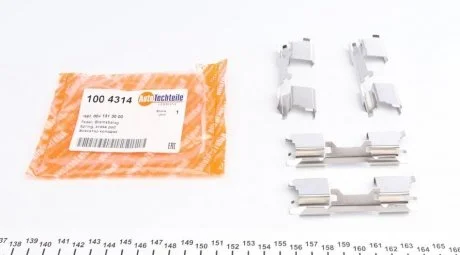 Планка суппорта прижимная VW Crafter/MB Sprinter (W906)/Vito (W639) AUTOTECHTEILE 100 4314