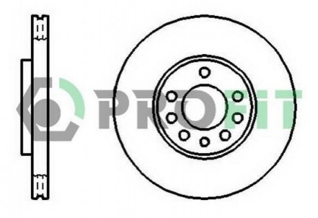 Диск гальмівний PROFIT 5010-1191
