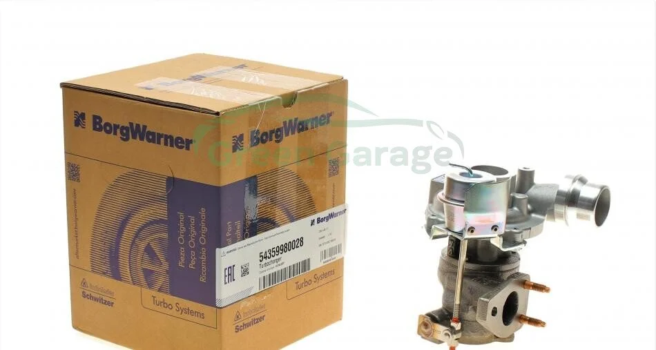 Турбіна Renault Kangoo 1.5 dCi 09- (55/66kW) BorgWarner 54359980028 (фото 1)