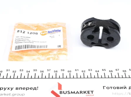Гумка глушника AUTOTECHTEILE 512 1208