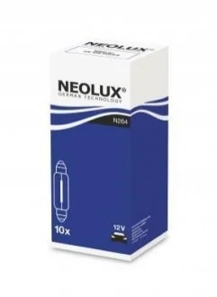 Лампа софітна допоможе. освітлення C10W 12V 10W SV8.5-8 (вир-во Neolux) NEOLUX N264