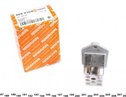 Реостат печки (0,54 Om) AUTOTECHTEILE 509 0104