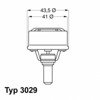 Термостат DAF WAHLER 3029.83