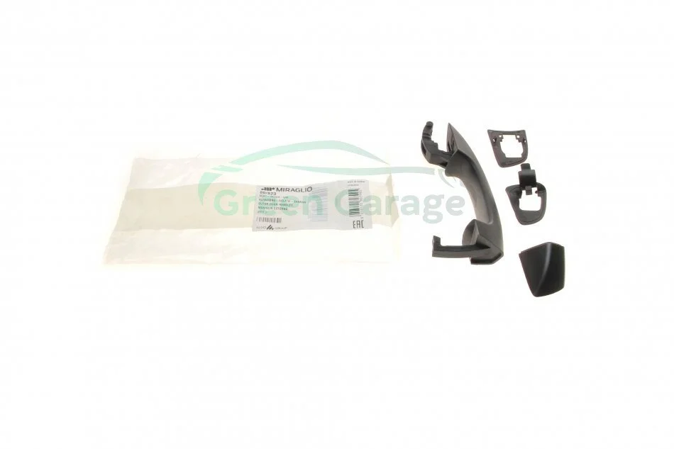 Ручка дверей (передніх/ззовні) (R) VW Golf/Passat 10-/Skoda Superb 08-15 (оснащен. GUIDADESTRA) MIRAGLIO 80/823 (фото 1)