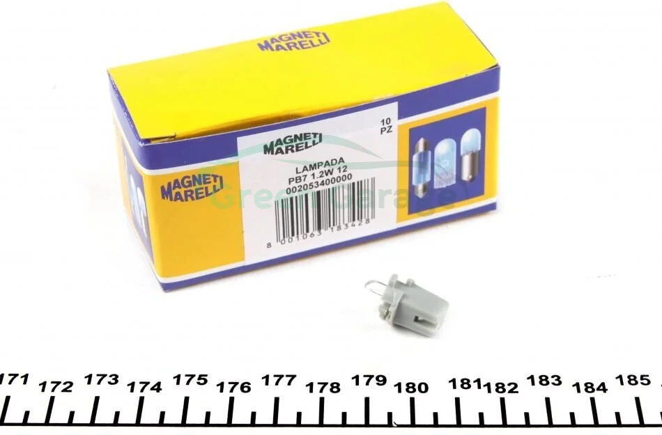 Автолампа MAGNETI MARELLI 002053400000 (фото 1)
