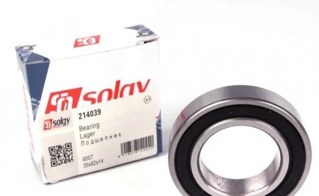 Подшипник (35x62x14) SOLGY 214039