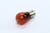 Лампа покажчиків поворотів і стоп-сигналів оранж. BA15s Amber 12V P21W <ДК> Dk-дорожня карта DK-12V21W_BA15s Ambe (фото 4)