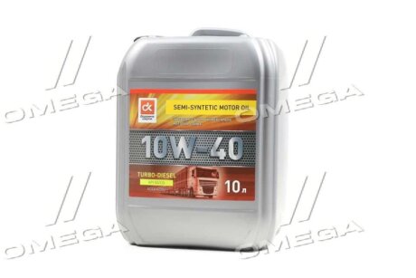 Масло моторн. <ДК> 10W-40 TURBO-DIESEL SG/CD (Каністра 10л) Dk-дорожня карта 41071001574
