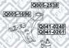 САЙЛЕНТБЛОК ЗАДН ПЕРЕДН ВАЖІЛЯ TOYOTA HIGHLANDER G Q-fix Q0052538 (фото 4)