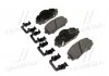 Колодки тормозные дисковые передние Hyundai I20 08- (пр-во Mobis) Hyundai/Kia/Mobis 581011JA60 (фото 1)