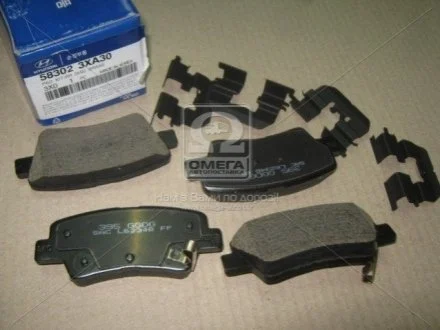 Гальмівні колодки, дискове гальмо (набір) Hyundai/Kia/Mobis 583023XA30