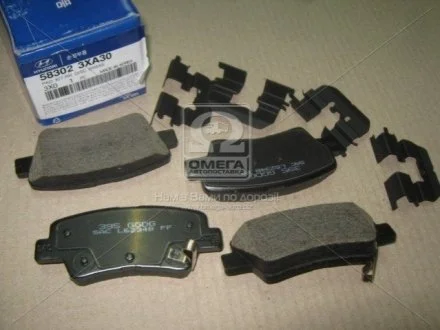 Колодки тормозные дисковые задние Hyundai Elantra 11- (пр-во Mobis) Hyundai/Kia/Mobis 583023XA30