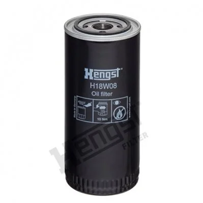 Фильтр масляный Liebherr(Hengst) HENGST H18W08 (фото 1)