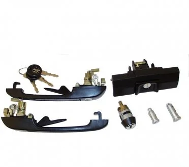Комплект ручок дверей перед. VW Classic Jetta II,VW Jetta II (+вставка замка) JP GROUP 1187500310