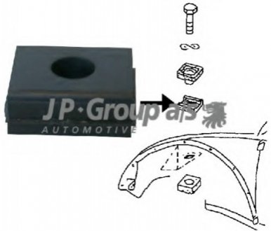 Подкладка JP GROUP 8184001006