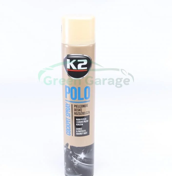 Поліроль для торпедо "ваніль" / PERFECT POLO COCKPIT SPRAY 750ML VANILLA K2 K407WA1 (фото 1)