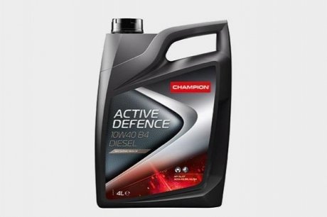 ACTIVE DEFENCE 10W40 B4 DIESEL 4L(х4) CHAMPION 8204012