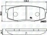 Comline - Гальмівні колодки до дисків COMLINE CBP02124 (фото 1)