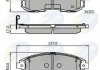 - Гальмівні колодки до дисків COMLINE CBP32025 (фото 1)