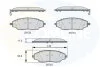 Comline - Гальмівні колодки до дисків COMLINE CBP36083 (фото 1)