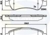 Гальмівні колодки (набір) COMLINE CBP11604 (фото 1)