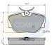 Comline - Гальмівні колодки до дисків COMLINE CBP01093 (фото 1)