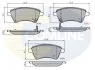 Comline - Гальмівні колодки до дисків COMLINE CBP31513 (фото 1)