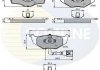 Гальмівні колодки, дискове гальмо (набір) COMLINE CBP1707 (фото 1)