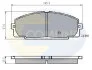 Comline - Гальмівні колодки до дисків COMLINE CBP0459 (фото 1)