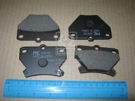 Колодки тормозные дисковые (пр-во) PARTS-MALL PKF011