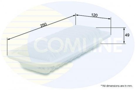 Фільтр повітря COMLINE CTY12035