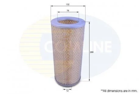 Comline Фільтр повітря COMLINE CTY12170
