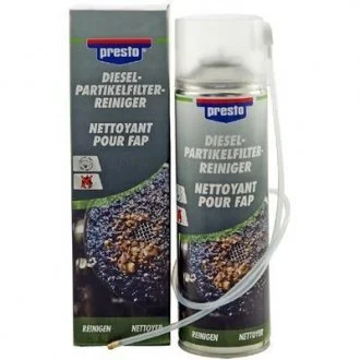 500мл DPF Cleaner Аэрозольный очиститель сажевого фильтра PRESTO 416613
